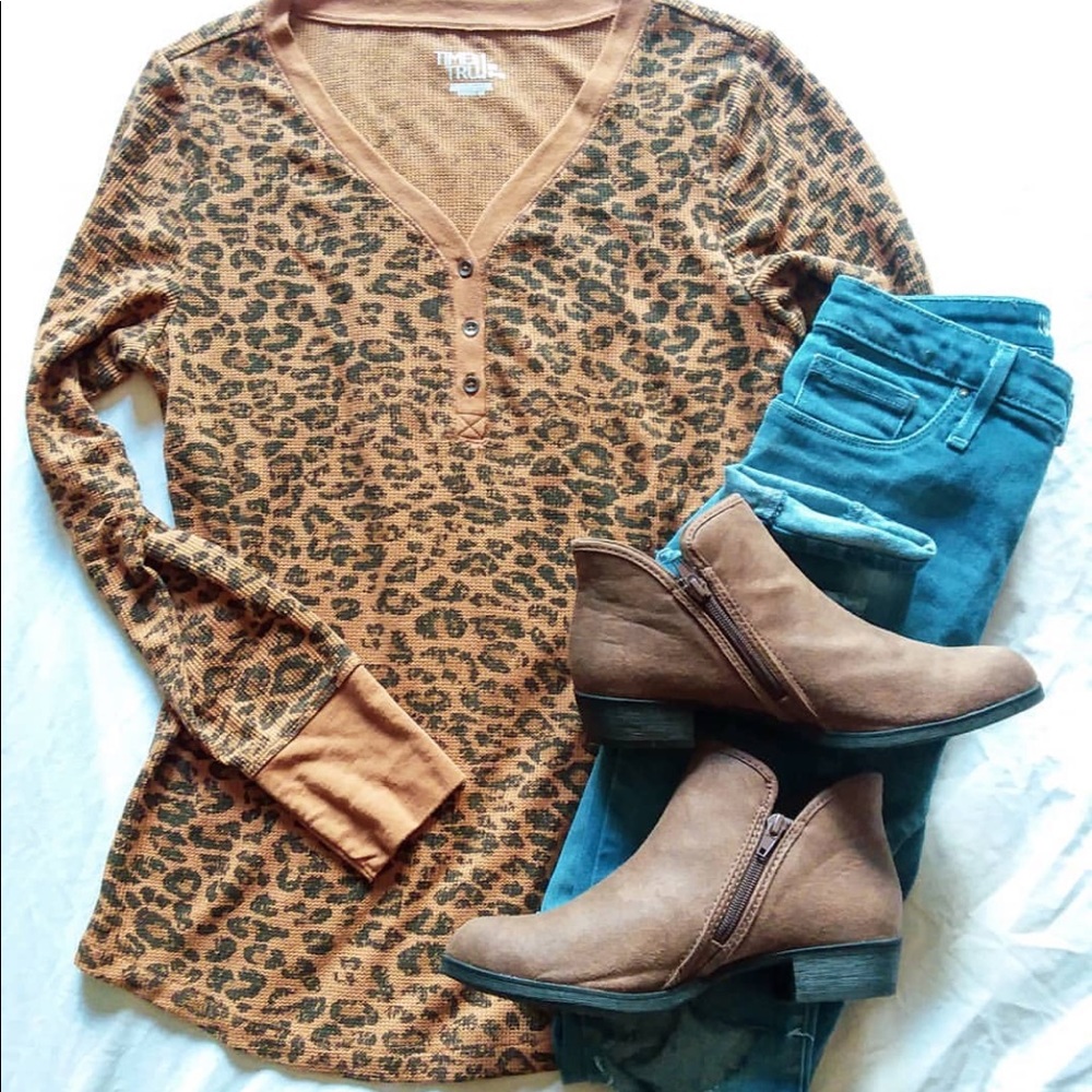 Leopard thermal Henley